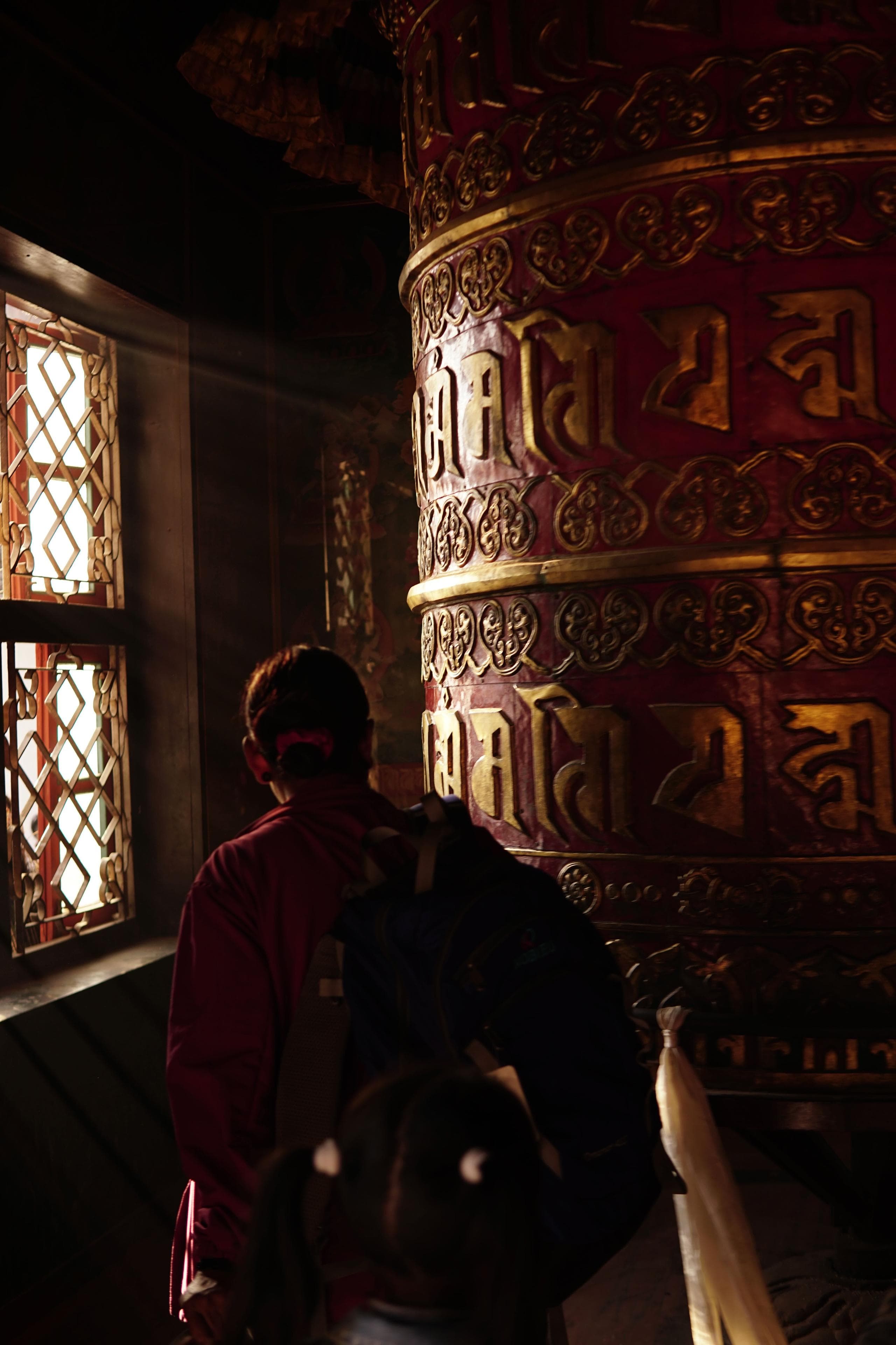 Eine buddhistische Puja