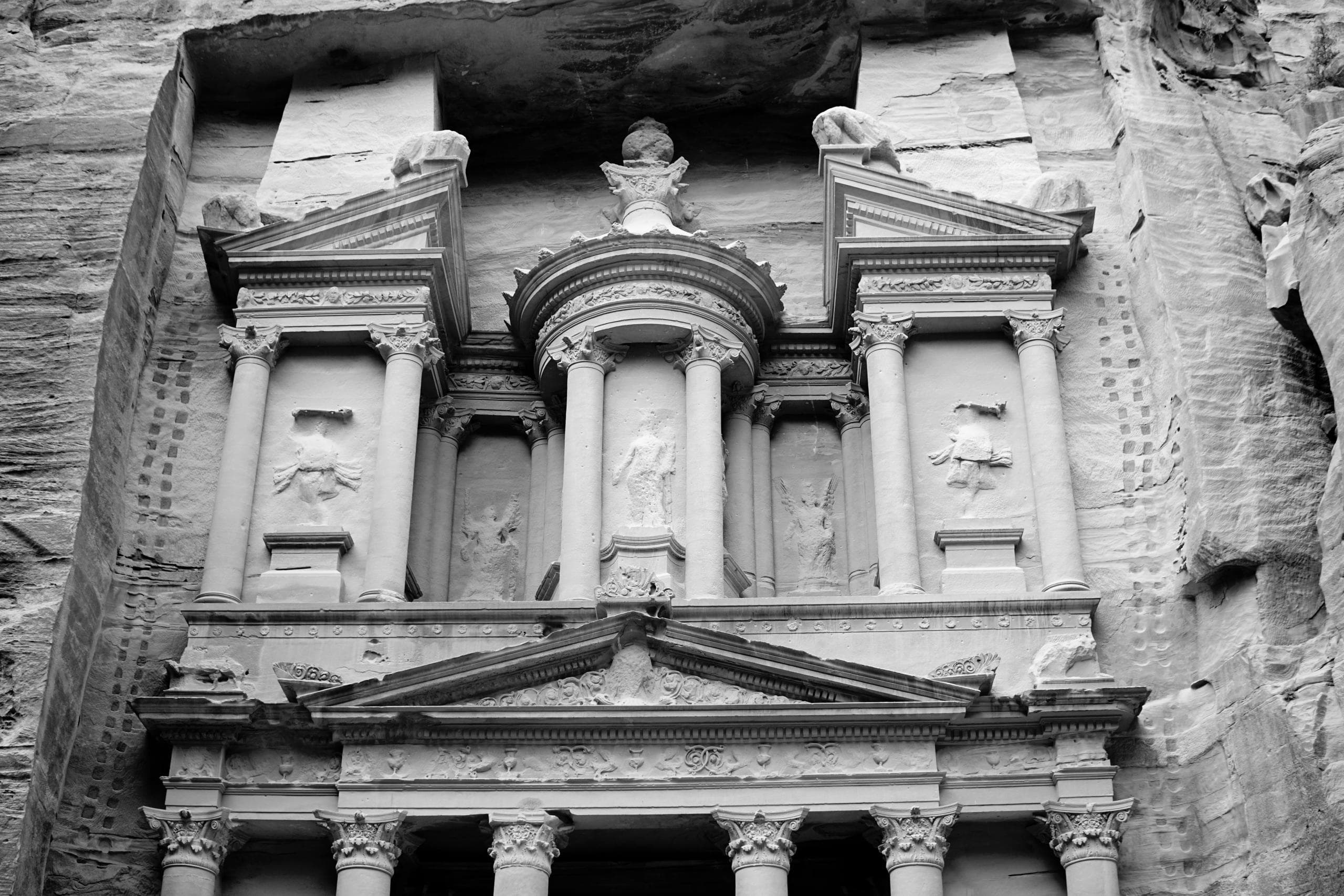 Petra, ein Weltwunder in rot
